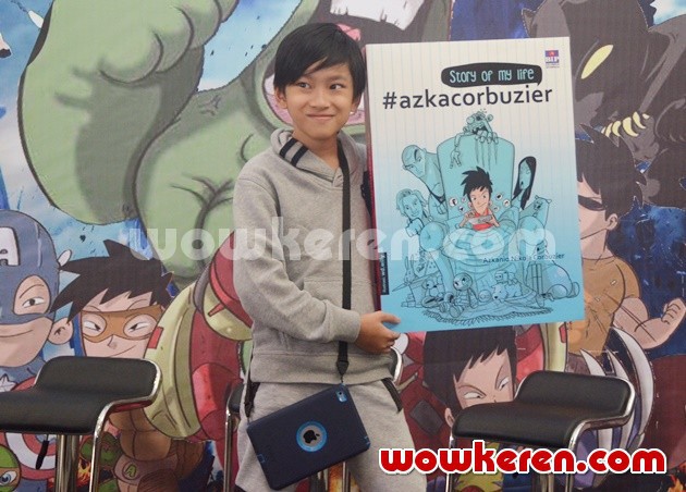 Gambar Foto Azka Corbuzier Rilis Buku 'Story of My Life #azkacorbuzier'