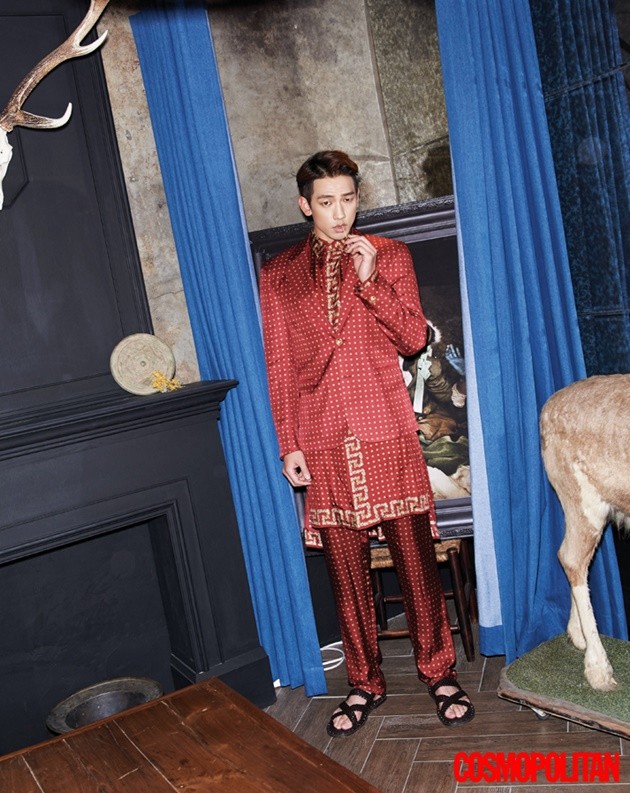 Gambar Foto Rain di Majalah Cosmopolitan Edisi Mei 2016