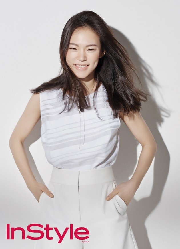 Gambar Foto Han Ye Ri di Majalah InStyle Edisi April 2016