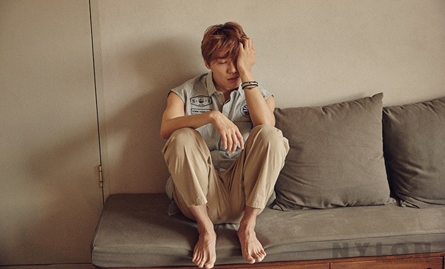 Gambar Foto Xiah Junsu JYJ di Majalah Nylon Edisi Juni 2016