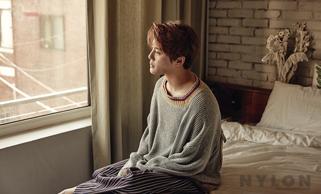 Gambar Foto Xiah Junsu JYJ di Majalah Nylon Edisi Juni 2016