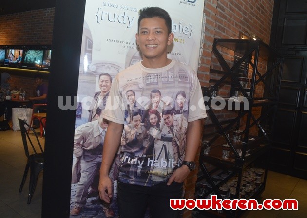 Gambar Foto Boris Bokir di Press Screening Film 'Rudy Habibie'