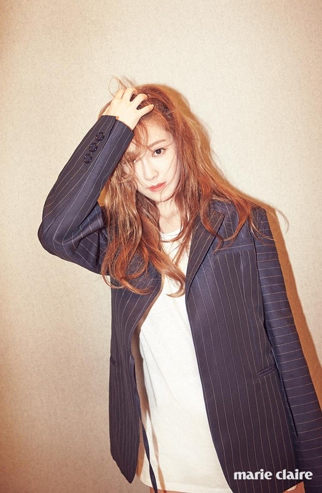 Gambar Foto Jessica Jung di Majalah Marie Claire Edisi Juli 2016