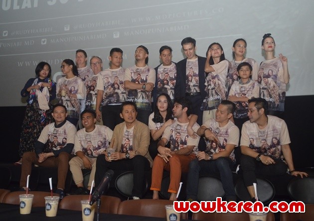 Gambar Foto Press Screening Film 'Rudy Habibie'