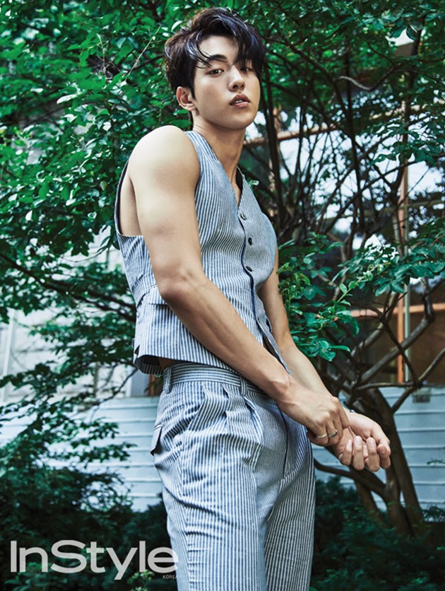 Gambar Foto Nam Joo Hyuk di Majalah InStyle Edisi Juli 2016