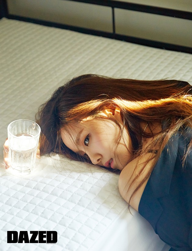 Gambar Foto Hyomin T-ara di Majalah Dazed and Confused Edisi April 2016