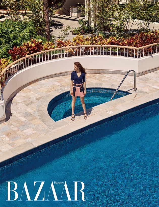 Gambar Foto Suzy miss A di Majalah Harper's Bazaar Edisi Juli 2016