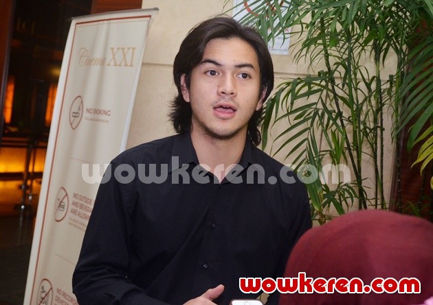 Gambar Foto Rizky Nazar di Press Screening Film 'I Love You From 38000 Ft'