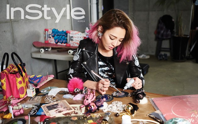 Gambar Foto Hyoyeon Girls' Generation di Majalah InStyle Edisi Maret 2016