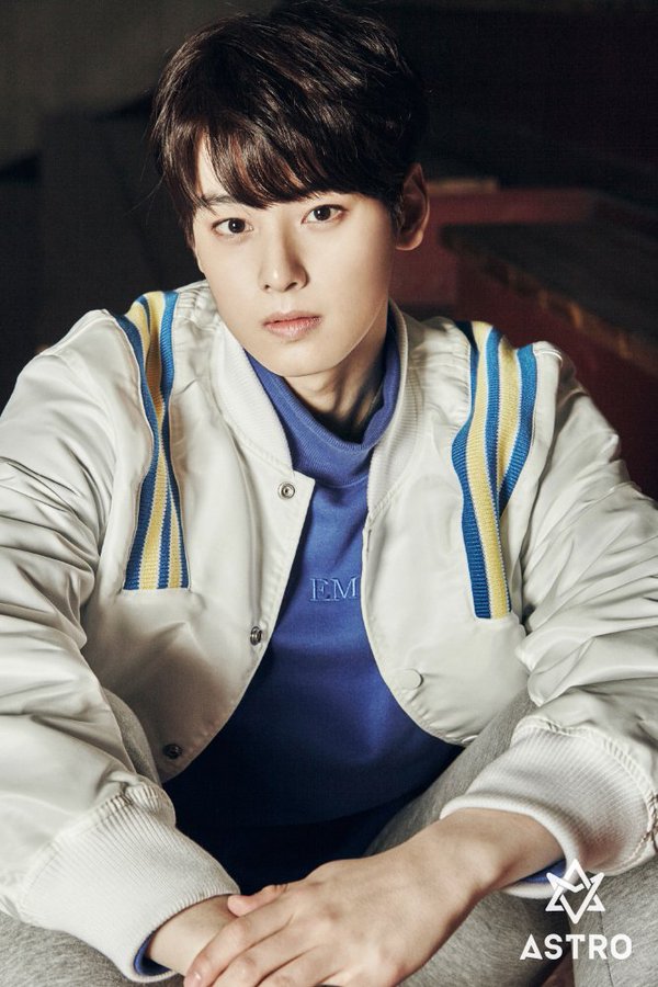 Gambar Foto Cha Eun Woo ASTRO di Teaser Debut Mini Album 'Spring Up'