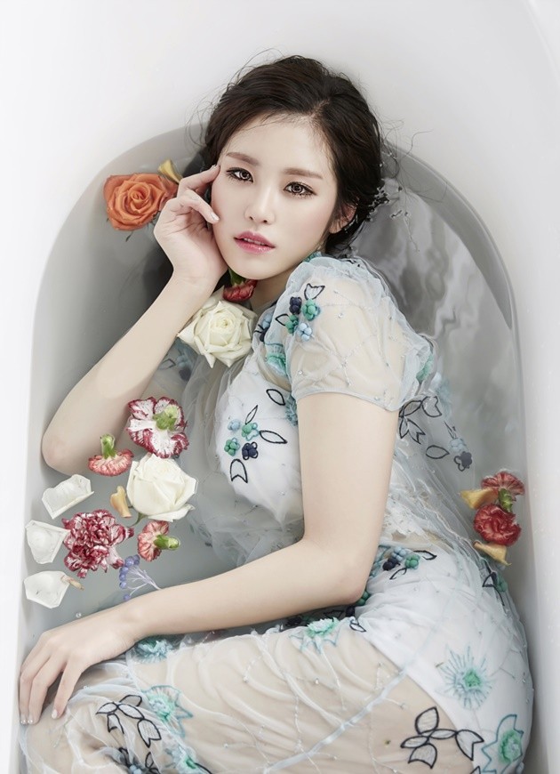 Gambar Foto Hyosung Secret Photoshoot Album 'Colored'