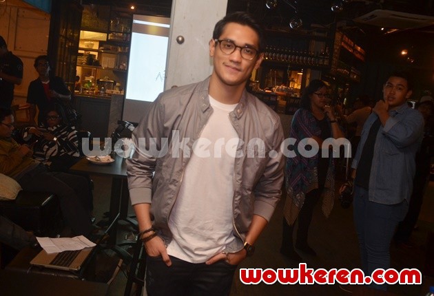 Gambar Foto Afgan di Acara Halal Bihalal dengan Awak Media