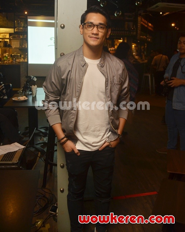 Gambar Foto Afgan di Acara Halal Bihalal dengan Awak Media