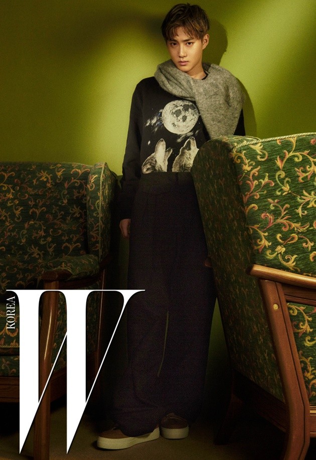 Foto Suho EXO di Teaser Repackage Album 'Growl' - Foto 2 dari 39