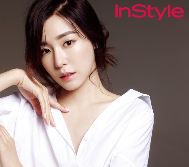 Gambar Foto Tiffany Girls' Generation di Majalah InStyle Edisi Maret 2016