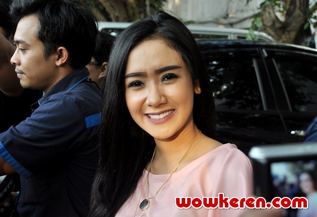 Gambar Foto Cita Citata Ditemui di Pelataran Hotel Mulia