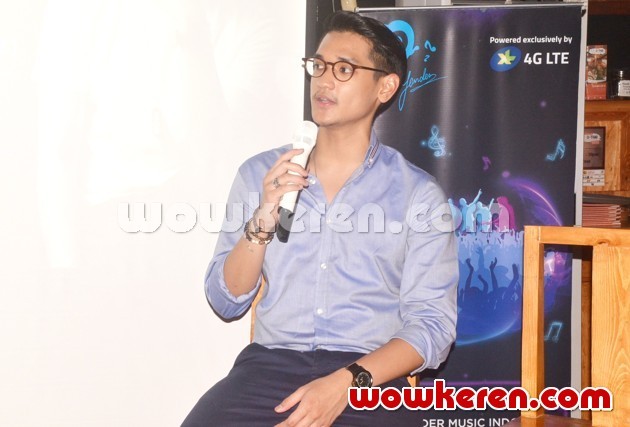 Gambar Foto Afgan Saat Jumpa Pers 'SIDES-Indonesia Tour 2016'