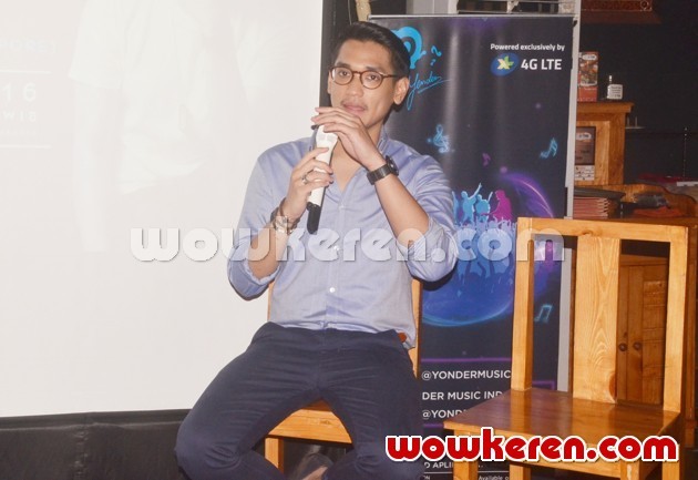 Gambar Foto Afgan Saat Jumpa Pers 'SIDES-Indonesia Tour 2016'