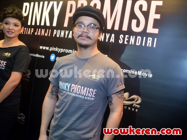Gambar Foto Derby Romero di Perilisan Trailer, Poster dan Soundtrack Film 'Pinky Promise'