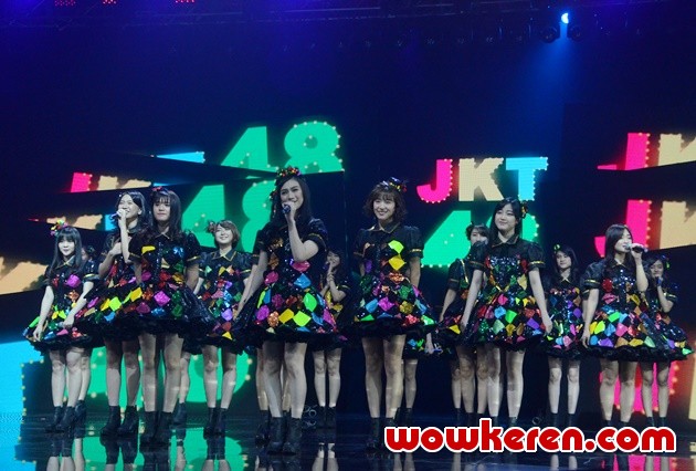 Gambar Foto JKT48 di 'RCTI 27 Anniversary Celebration'