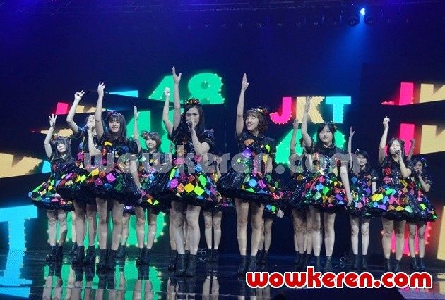 Gambar Foto JKT48 di 'RCTI 27 Anniversary Celebration'