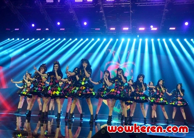 Gambar Foto JKT48 di 'RCTI 27 Anniversary Celebration'