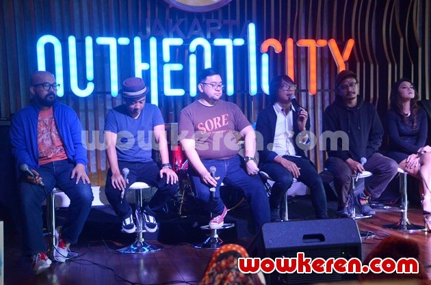 Gambar Foto Konferensi Pers 'Authentic City'