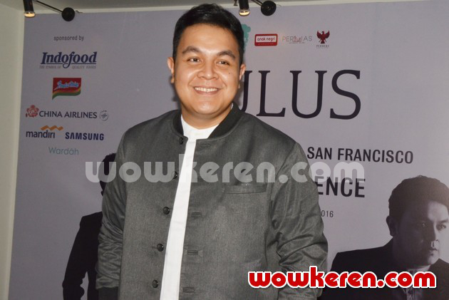 Gambar Foto Tulus Saat Jumpa Pers Konser Amerika