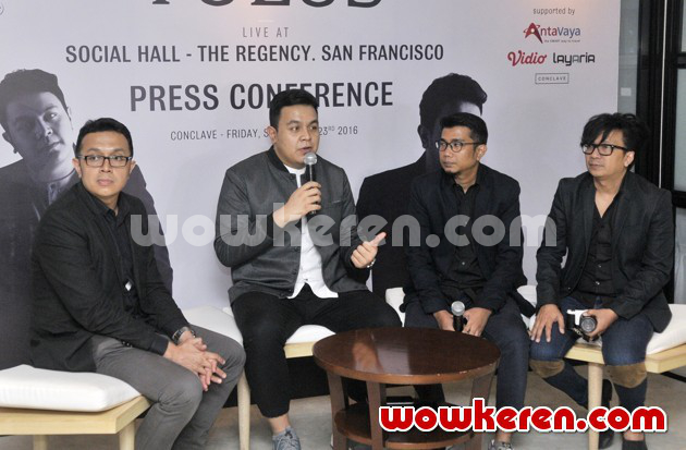 Gambar Foto Tulus Saat Jumpa Pers Konser Amerika