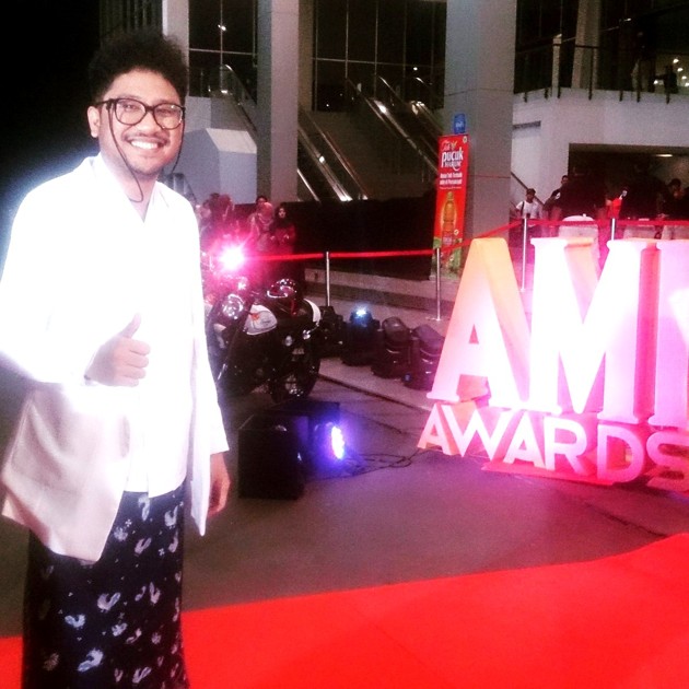 Gambar Foto Kunto Aji Hadir di AMI Awards 2016