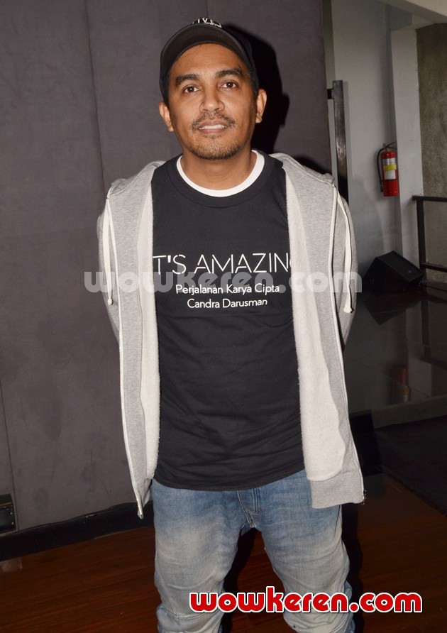 Gambar Foto Glenn Fredly di Syukuran Buku dan Album 'It's Amazing - Perjalanan Karya Cipta Candra Darusman'