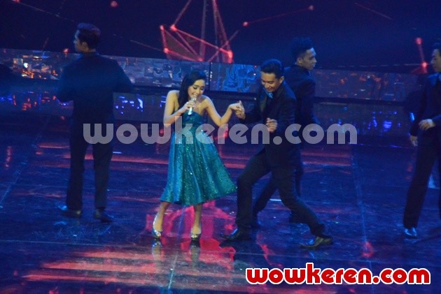 Gambar Foto Cita Citata Meriahkan HUT Global TV 'Amazing 14'