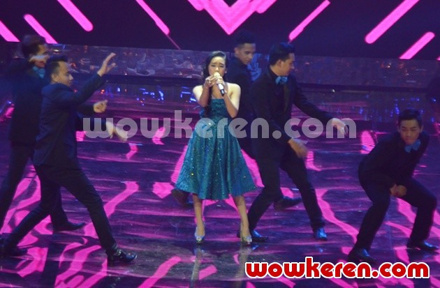 Gambar Foto Cita Citata Meriahkan HUT Global TV 'Amazing 14'