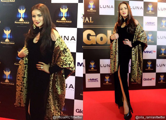 Gambar Foto Penampilan Olla Ramlan di Malam Puncak Panasonic Gobel Awards 2016