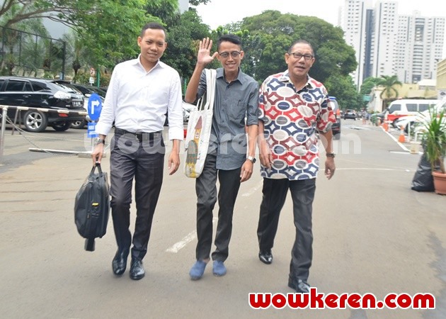 Gambar Foto Kiswinar di Gedung Resmob Ditreskrimum