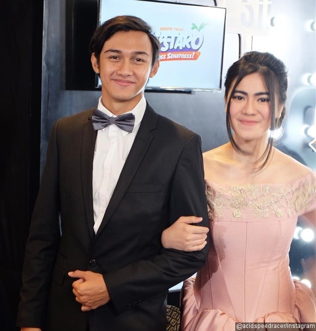 Gambar Foto Immanuel Caesar Hito dan Felicya Angelista di Silet Awards 2016