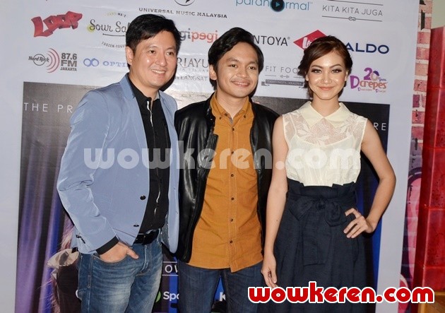 Gambar Foto Calvin Jeremy dan Daiyan Trisha Launching Single 'Kita'