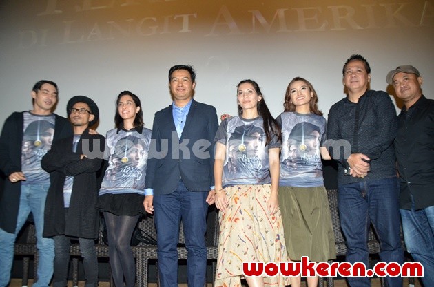 Gambar Foto Launching Trailer Film 'Bulan Terbelah di Langit Amerika 2'