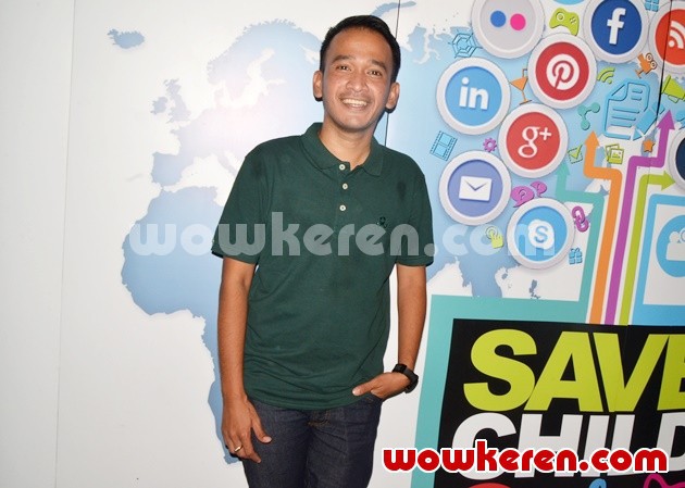Gambar Foto Ruben Onsu Jadi Narasumber di Kampanye Save Child on the Internet