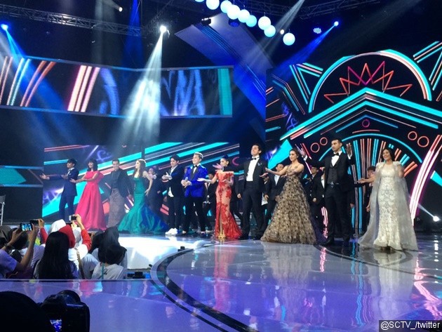 Gambar Foto Deretan Aktor dan Aktris Buka Gelaran SCTV Awards 2016