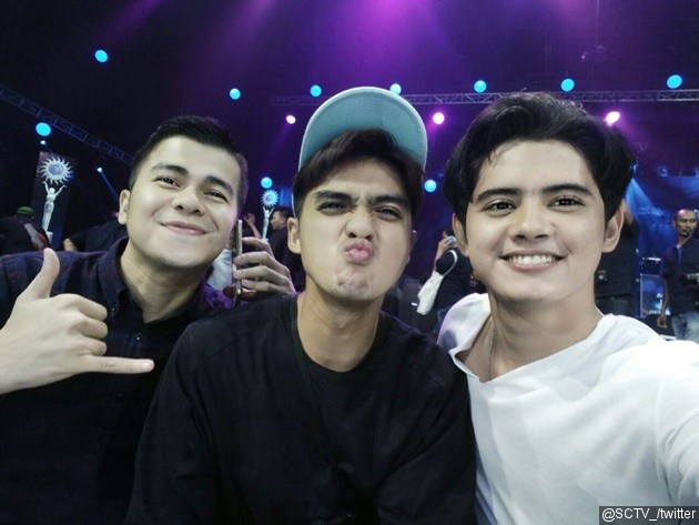 Gambar Foto Handika Pratama, Ricky Harun dan Aliando Saat Gladi Resik