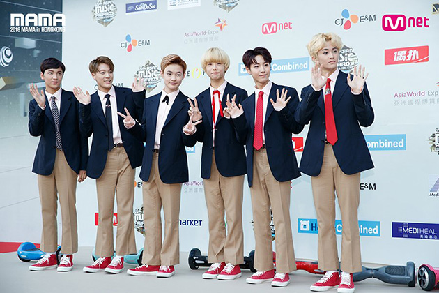 Gambar Foto NCT Dream di Red Carpet MAMA 2016