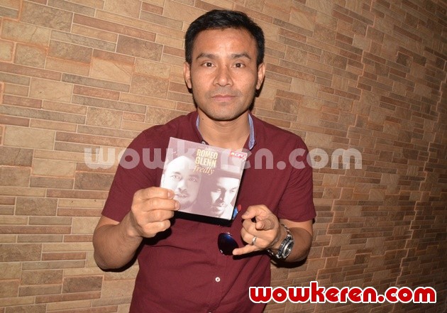 Gambar Foto Judika di Konferensi Pers Launching Album 'Bebi Romeo-Glenn Fredly'
