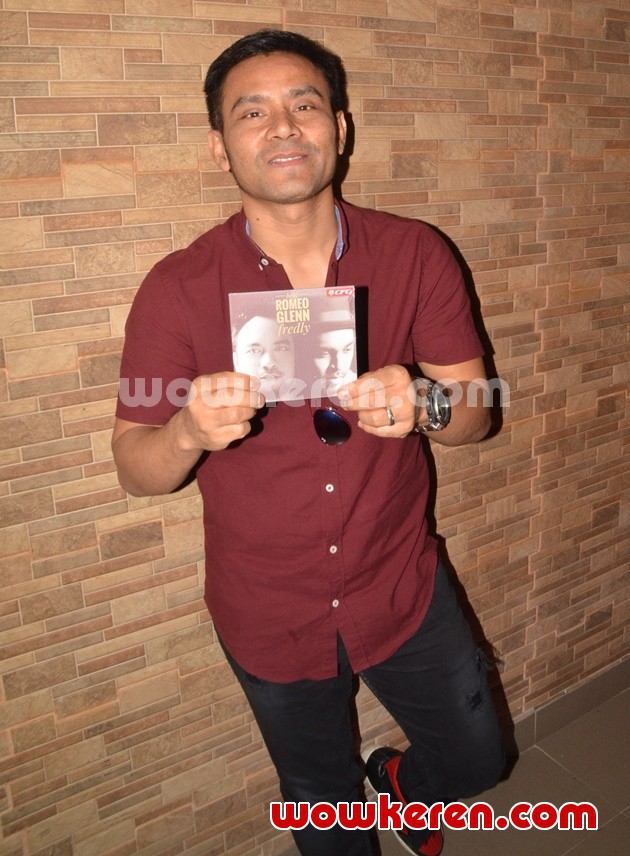 Gambar Foto Judika di Konferensi Pers Launching Album 'Bebi Romeo-Glenn Fredly'