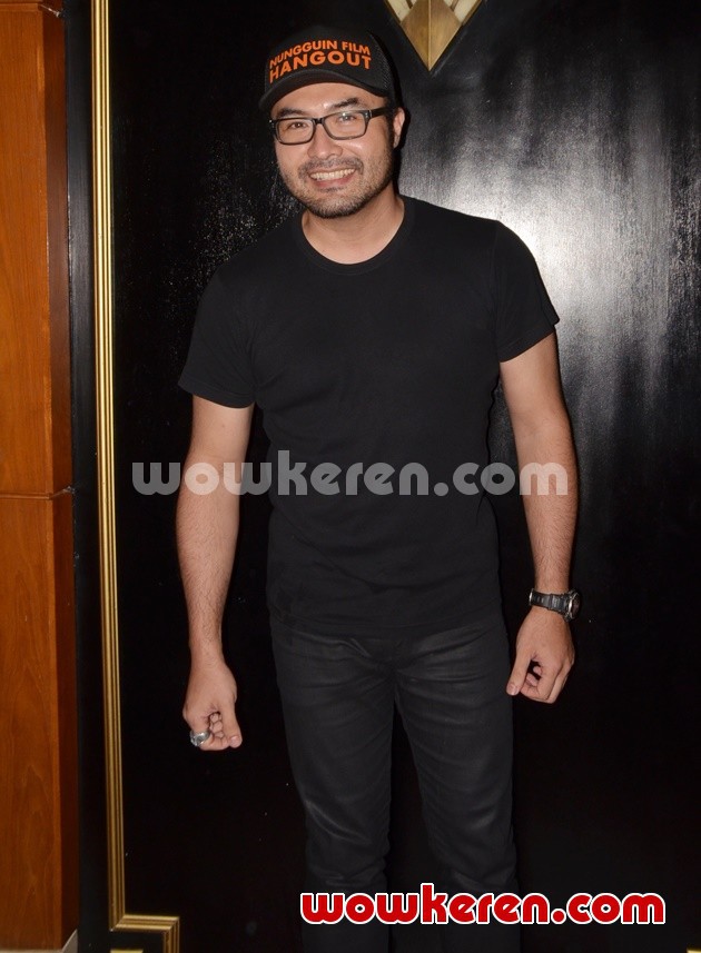Gambar Foto Surya Saputra di Press Screening Film 'Hangout'