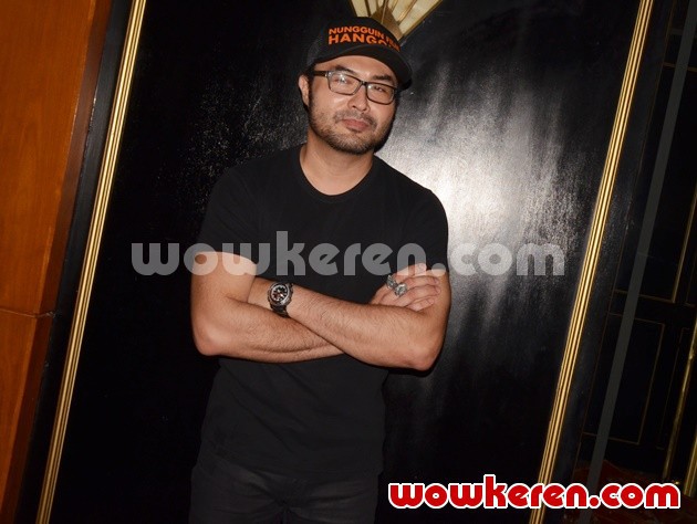 Gambar Foto Surya Saputra di Press Screening Film 'Hangout'