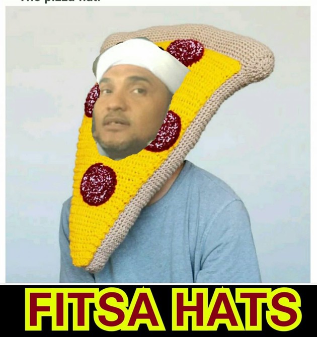 Gambar Foto Meme 'Fitsa Hats' yang beredar di media sosial