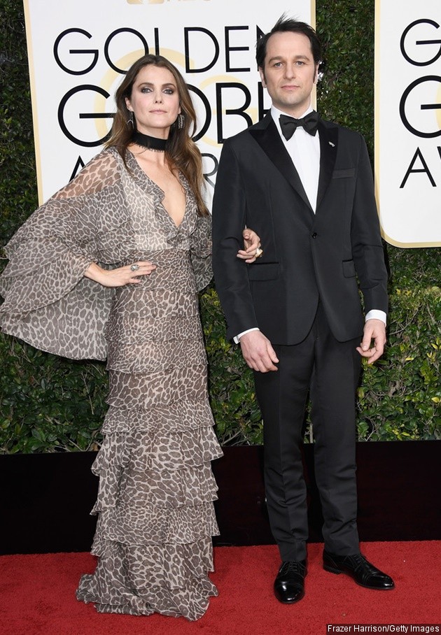 Gambar Foto Keri Russell dan Matthew Rhys Hadir di Golden Globe Awards 2017