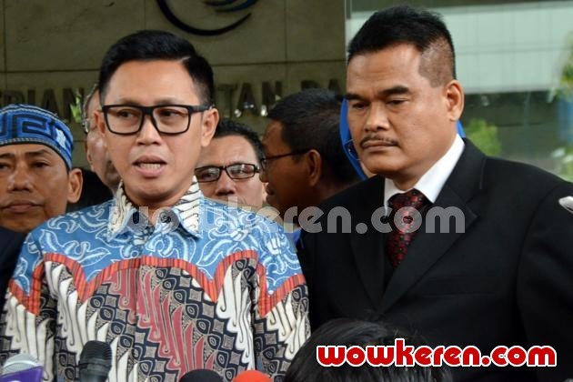 Gambar Foto Eko Patrio Saat Ditemui di Mabes Polri, Jakarta