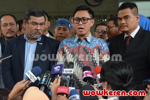 Gambar Foto Eko Patrio Saat Ditemui di Mabes Polri, Jakarta